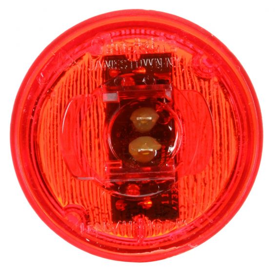 Truck-Lite 30200R3 30 Series Red LED Marker/Clearance Light Red 2 Round 