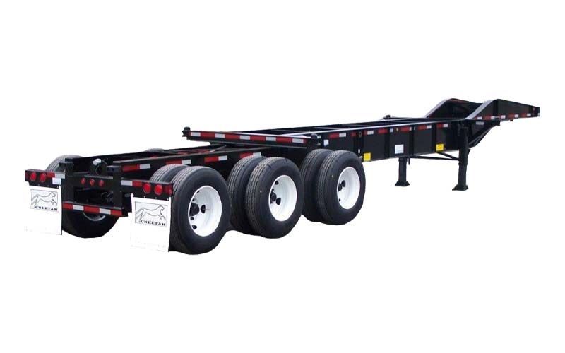 Cheetah Chassis 31’ BRIDGEMASTER HEAVY-DUTY EXTENDABLE 3-AXLE CHASSIS ...