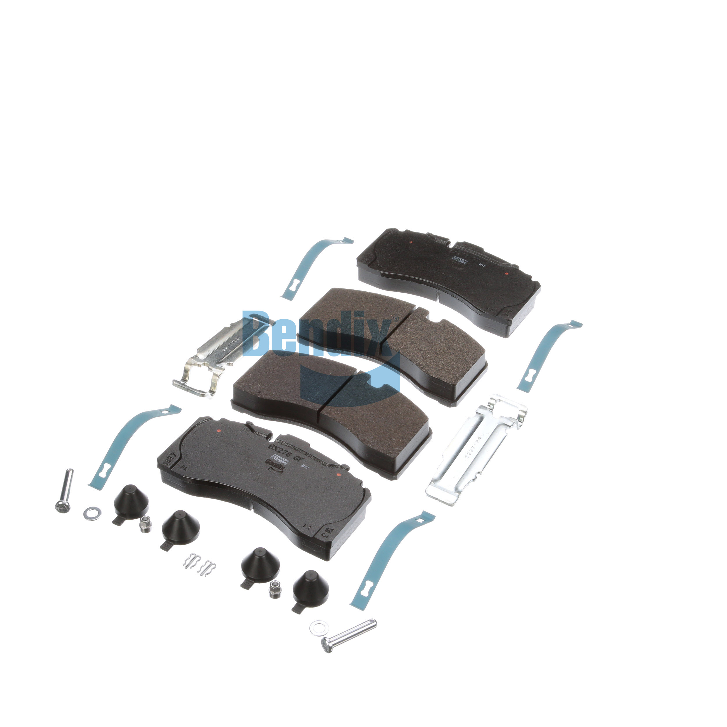 Bendix Brake Pad Kit K129276 - Bergey's Truck Centers: Medium & Heavy ...